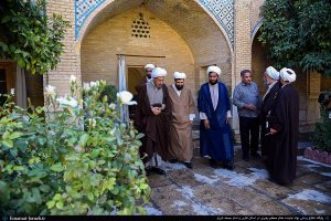 مراسم تلبس و عمامه گذاری حوزه علمیه منصوریه