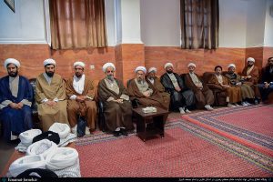 مراسم تلبس و عمامه گذاری حوزه علمیه منصوریه