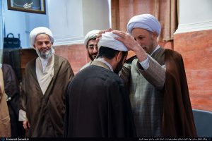 مراسم تلبس و عمامه گذاری حوزه علمیه منصوریه