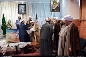 مراسم تلبس و عمامه گذاری حوزه علمیه منصوریه