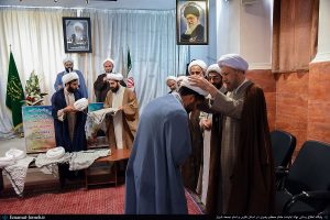 مراسم تلبس و عمامه گذاری حوزه علمیه منصوریه