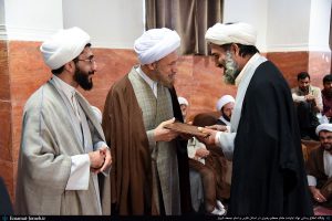 مراسم تلبس و عمامه گذاری حوزه علمیه منصوریه