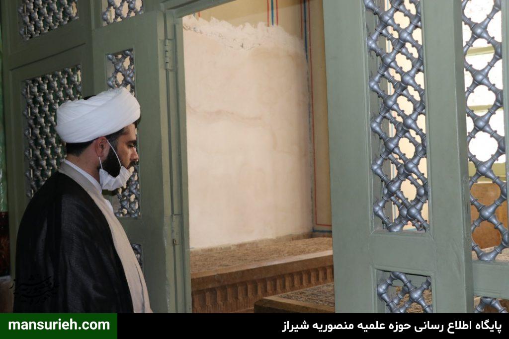 بازدید مدیر ارزیابی،نظارت وآمار از دفتر برنامه ریزی ونظارت حوزه علمیه کشور از مدرسه منصوریه