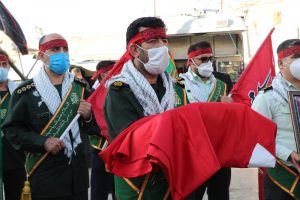 پرچم امام حسین(ع) در شیراز