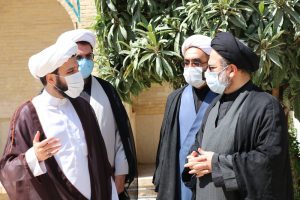 بازدید مسئول مرکز ارتباطات و بین الملل حوزه های کشور