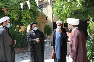 بازدید مسئول مرکز ارتباطات و بین الملل حوزه های کشور