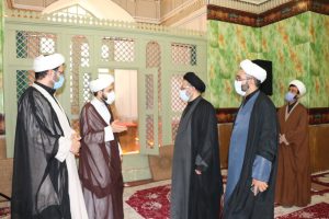 بازدید مسئول مرکز ارتباطات و بین الملل حوزه از مدرسه علمیه منصوریه شیراز