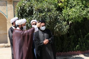 بازدید مسئول مرکز ارتباطات و بین الملل حوزه از مدرسه علمیه منصوریه شیراز
