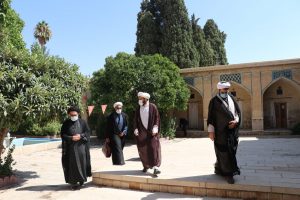 بازدید مسئول مرکز ارتباطات و بین الملل حوزه از مدرسه علمیه منصوریه شیراز