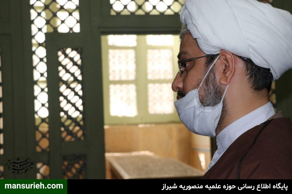 بازدید مدیر ارزیابی،نظارت وآمار از دفتر برنامه ریزی ونظارت حوزه علمیه کشور از مدرسه منصوریه