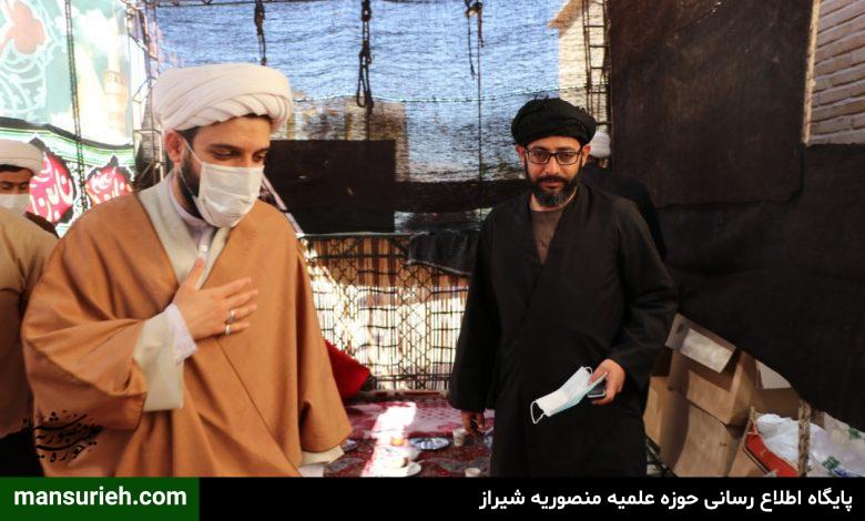 خداقوت مدیر حوزه علمیه منصوریه شیراز به خادمان موکب قشقایی های ایران در بین الحرمین شیراز