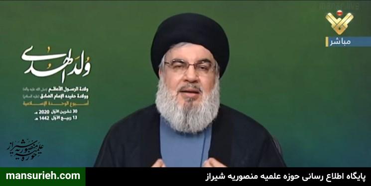 سید حسن نصرالله غرب از حمایت تکفیری ها دست بردارد