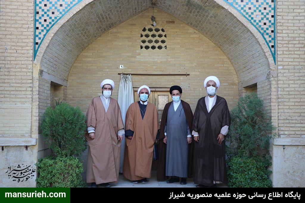 مدیرکل اوقاف و امور خیریه فارس با حضرت استاد حاج شیخ علیرضا حدائق