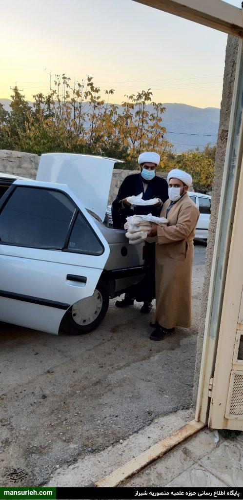 توزیع 2000 قرص نان در میان مناطق محروم توسط قرارگاه عمار منصوریه