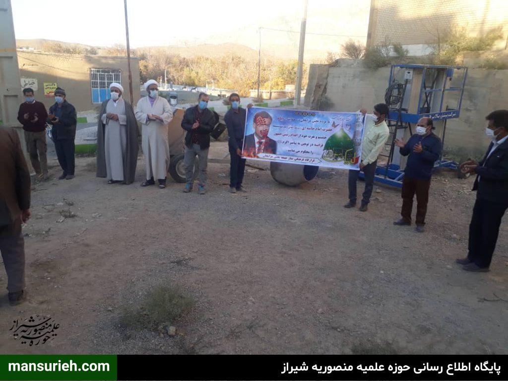 توزیع ماسک در مزایجان بوانات