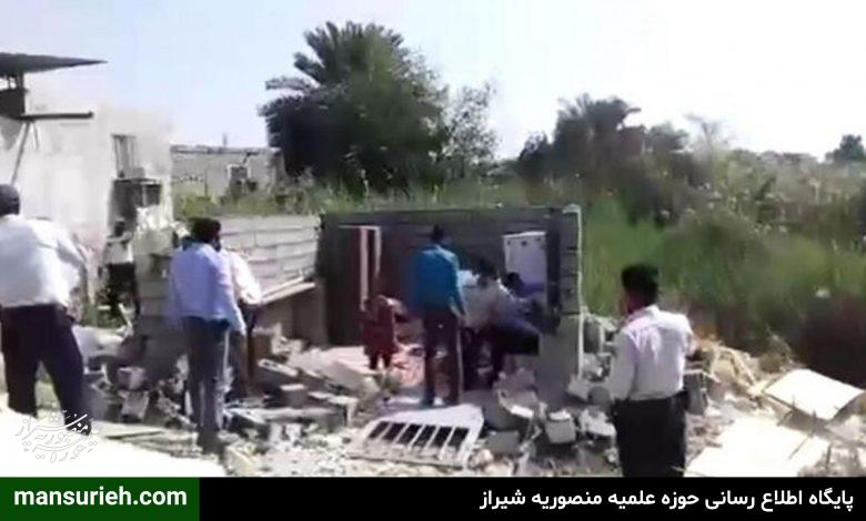 تخریب منزل بندرعباس