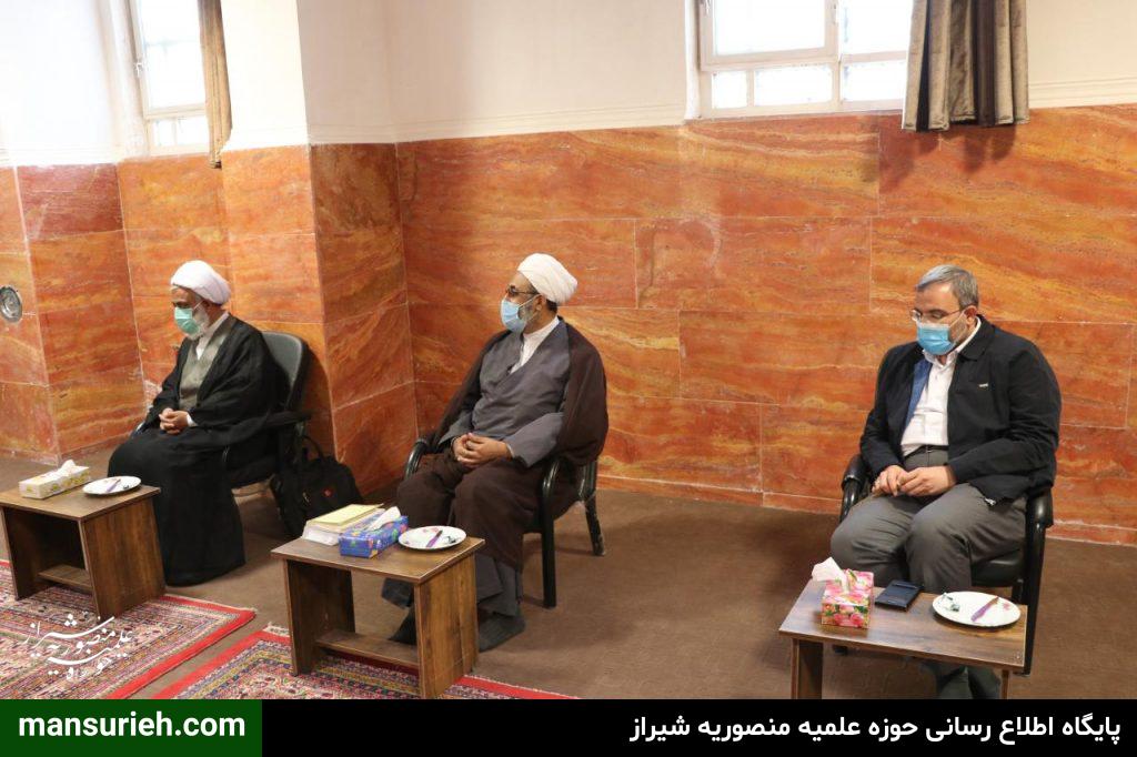 دیدار حضرت آیت الله دژکام با حضرت استاد حاج شیخ علیرضا حدائق