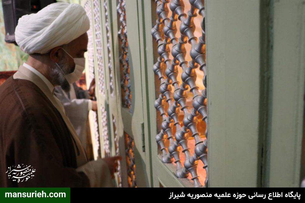 دیدار حضرت آیت الله دژکام با حضرت استاد حاج شیخ علیرضا حدائق