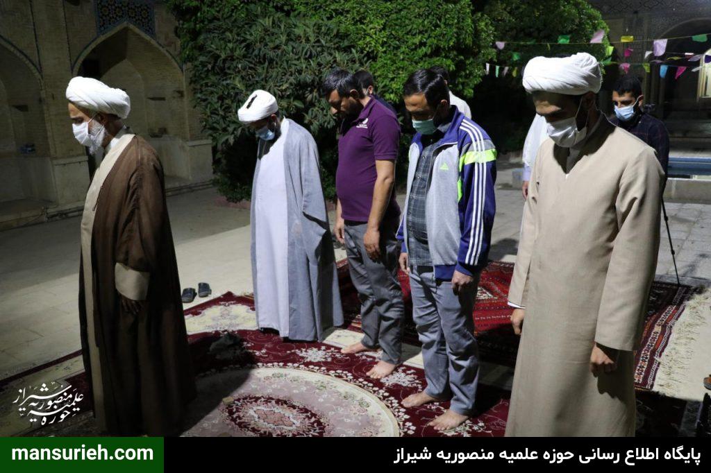 دیدار حضرت آیت الله دژکام با حضرت استاد حاج شیخ علیرضا حدائق