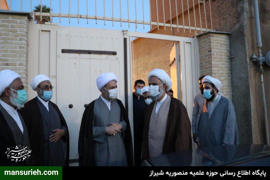 دیدار حضرت آیت الله دژکام با حضرت استاد حاج شیخ علیرضا حدائق