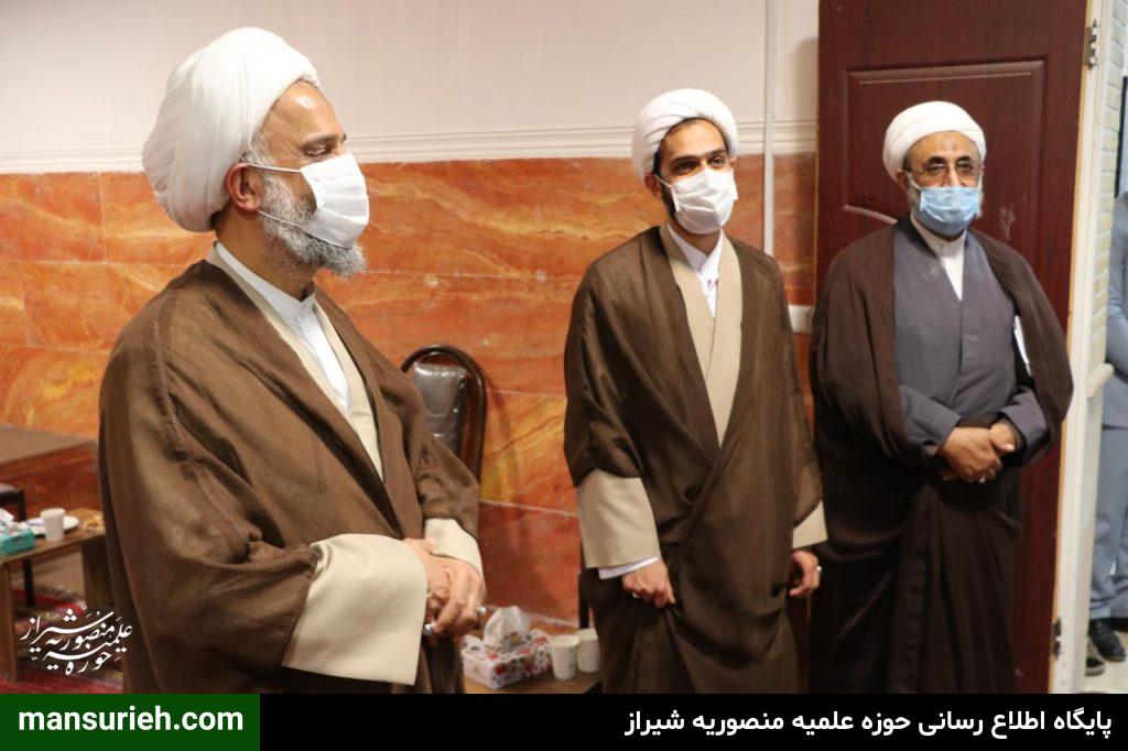 دیدار حضرت آیت الله دژکام با حضرت استاد حاج شیخ علیرضا حدائق