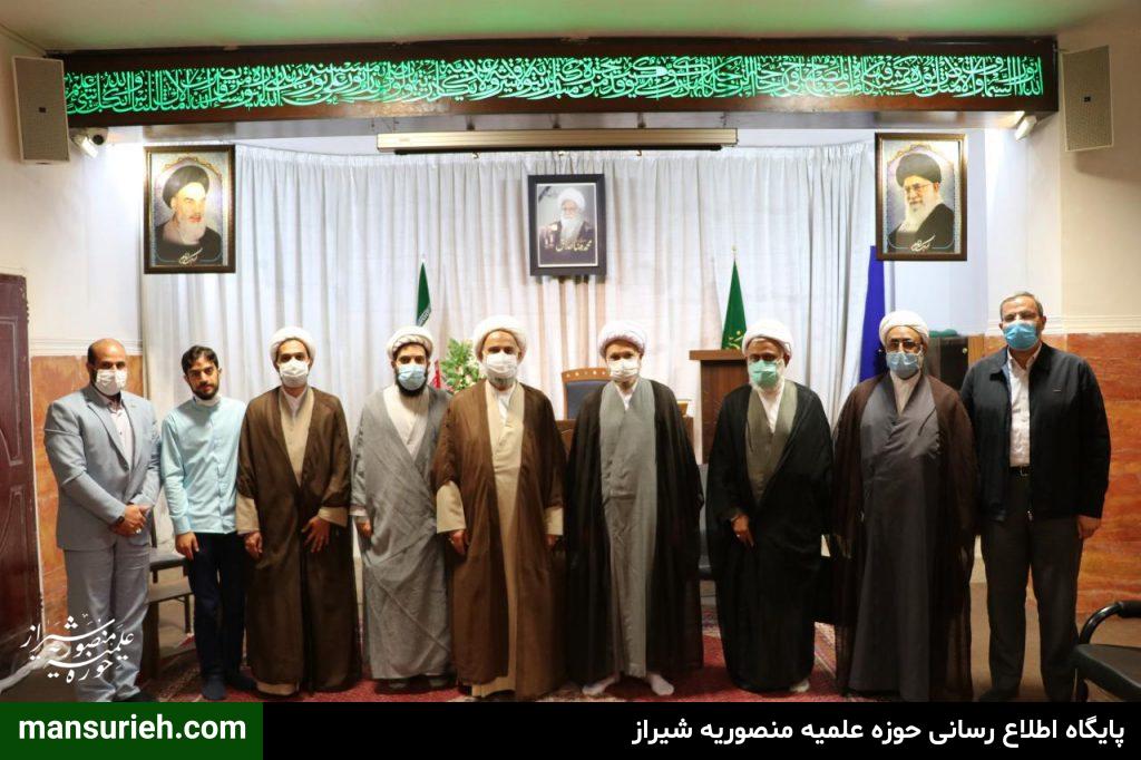 دیدار حضرت آیت الله دژکام با حضرت استاد حاج شیخ علیرضا حدائق