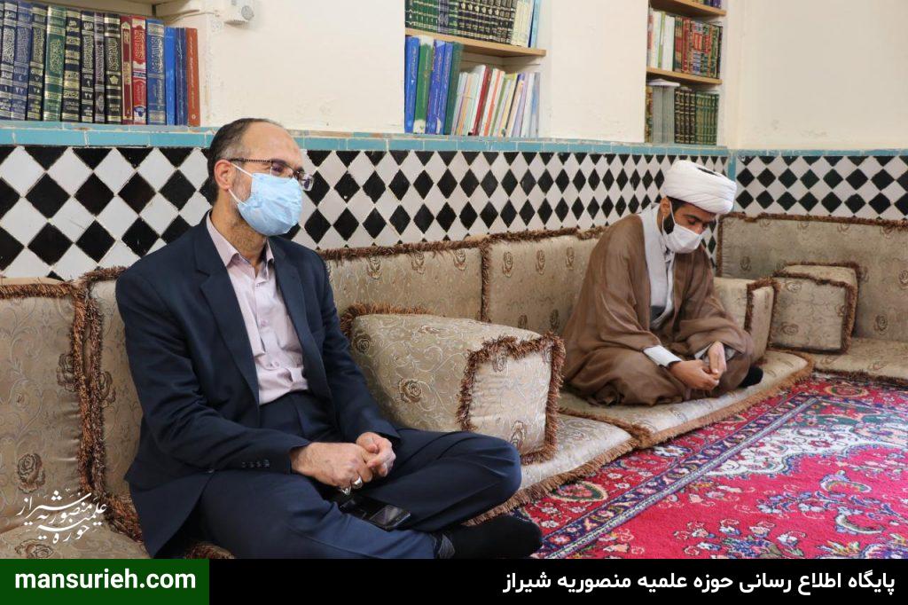 تصاویر| دیدار مدیرکل ستاد اجرایی فرمان حضرت امام (ره) در استان فارس با حجت الاسلام والمسلمین حمیدرضا حدائق