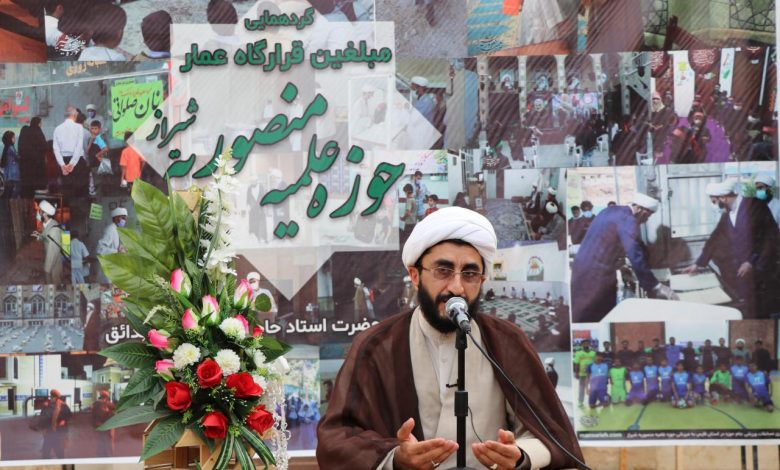 تصاویر| گردهمایی ائمه جماعات قرارگاه عمار حوزه علمیه منصوریه